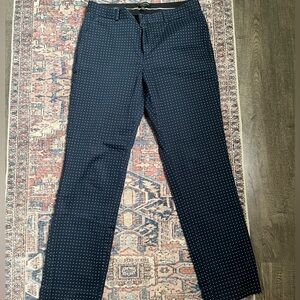 Polka Dot Navy Blue Slacks!